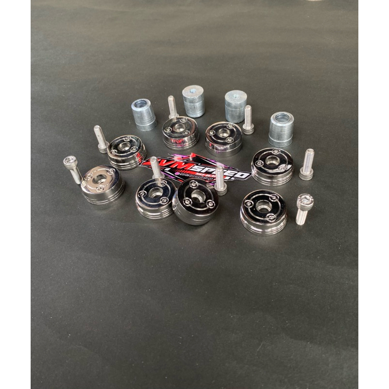 Jalu Stang Monel Tipis Stainles Universal Bandul Peredam stang