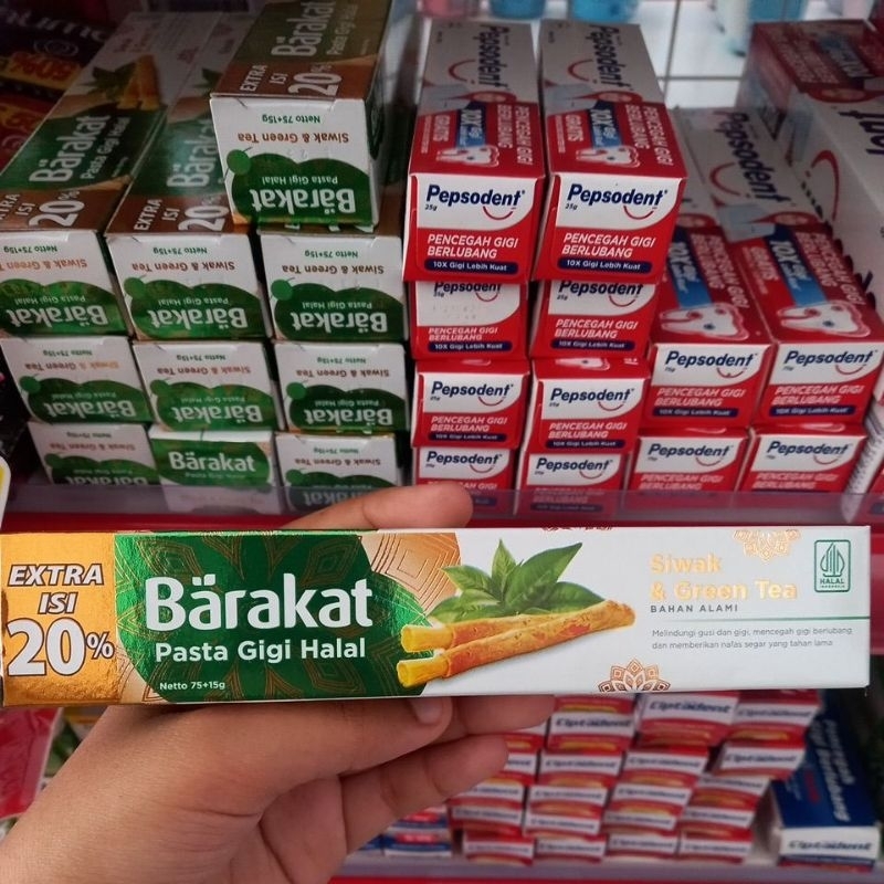 pasta gigi siwak barakat