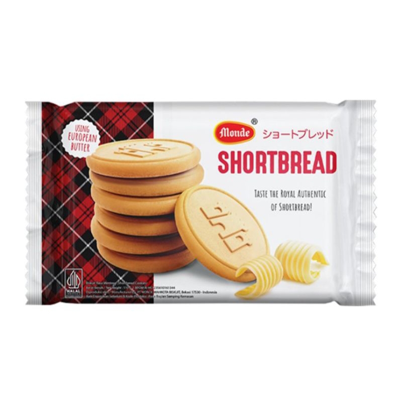 

Monde Shortbread Biskuit Rasa Mentega 115 g