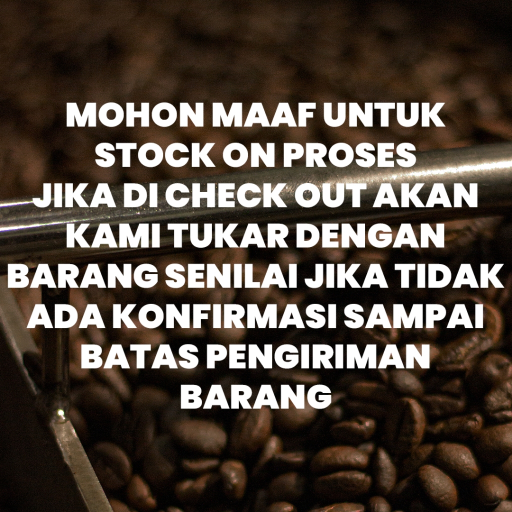 

Biji Kopi 500gr Gayo Arabica Black Rose Roasted Beans Specialty Coffee