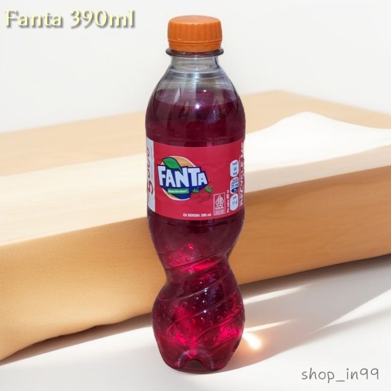 

Fanta minuman berkarbonasi rasa strawberry PET