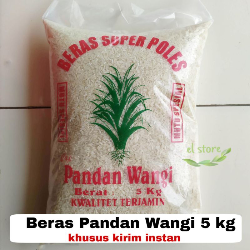 

Beras Super Poles Pandan Wangi 5kg