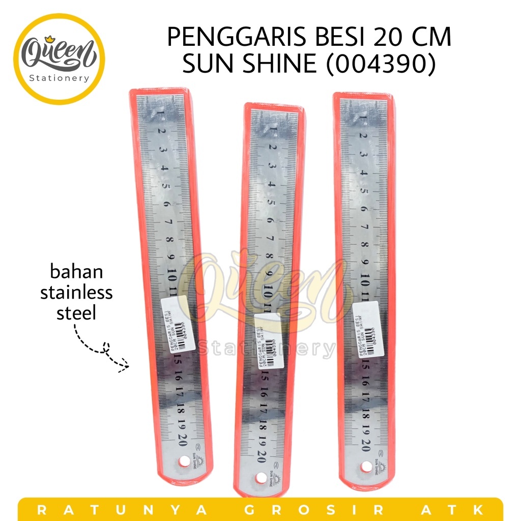 

Penggaris Besi Sunshine 20cm