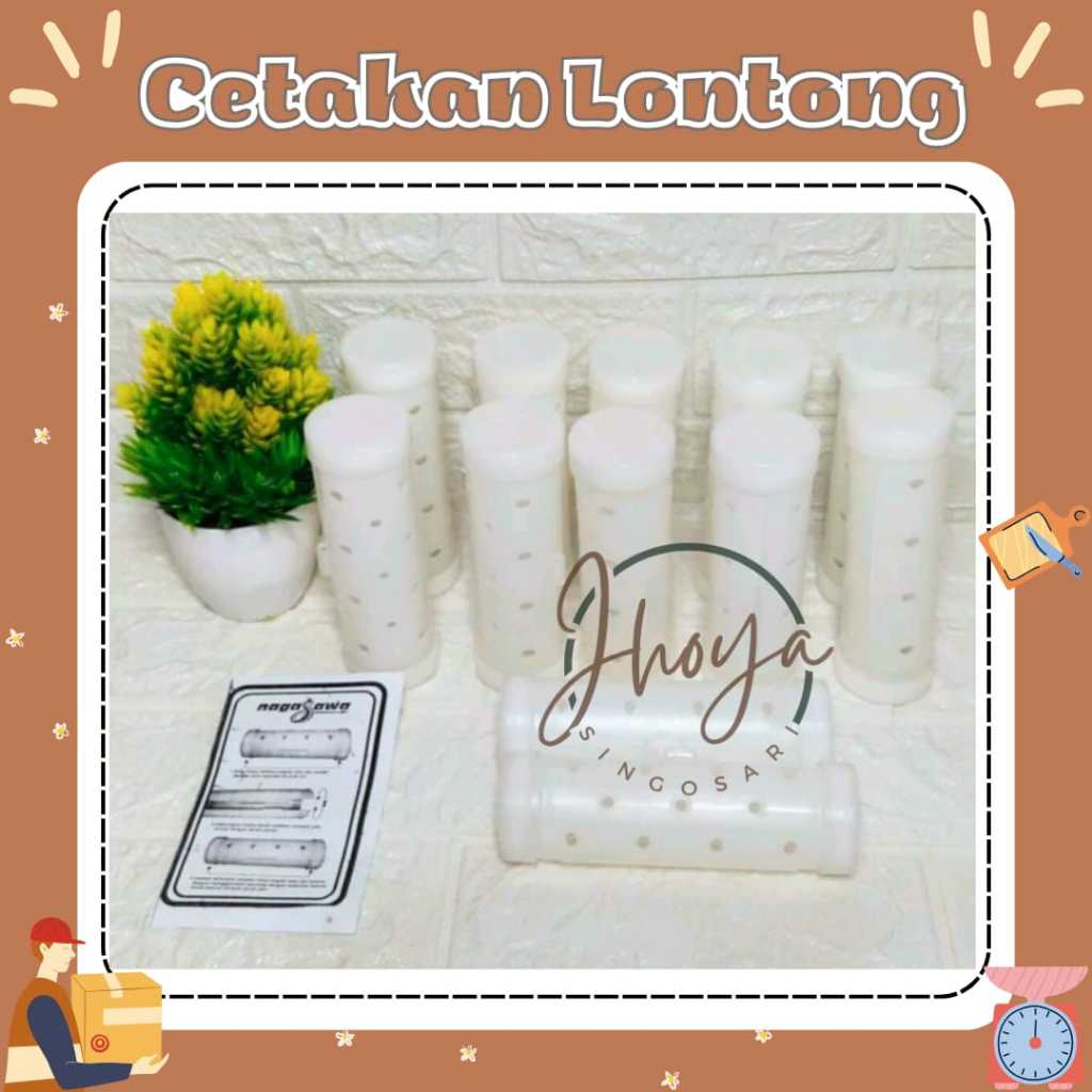 CETAKAN LONTONG PLASTIK 1 LUSIN CETAKAN LONTONG MINI CETAKAN LONTONG DAUN PISANG CETAKAN LUPIS 4X15 