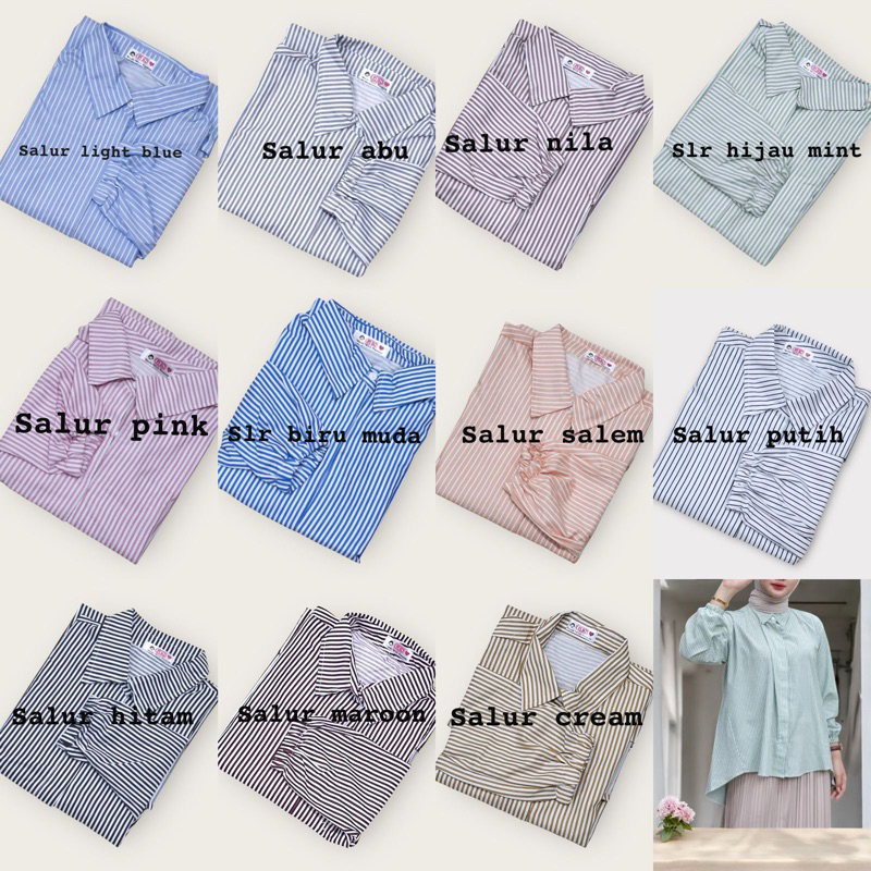 COD GF ORIGINAL KARRA KEMEJA SALUR OVERSIZE