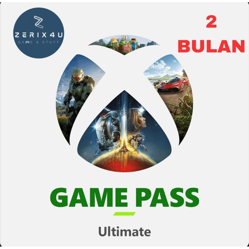 XBOX GAME PASS ULTIMATE 2 BULAN ORIGINAL GPU 2 MONTHS CONSOLE CLOUD ANDROID IOS CLOUD GAMING GAMEPAS