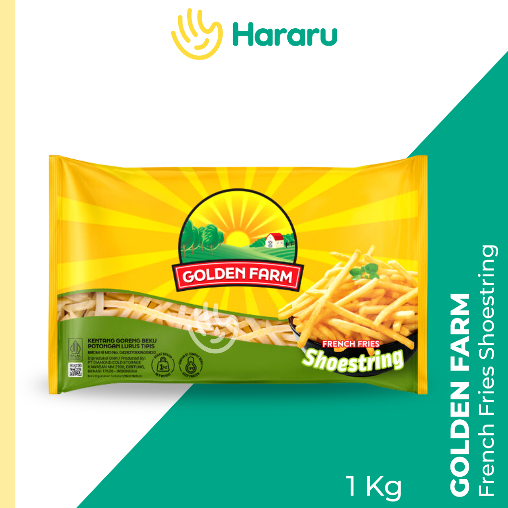 

Golden Farm Kentang Goreng French Fries Shoestring 1Kg