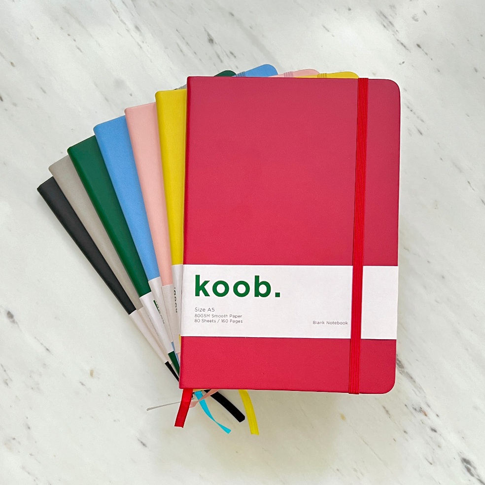 

KODE PRODUK 8TN75465 A51 Koob Notebook A5 Buku Tulis Polos Plain Agenda Jurnal Diary