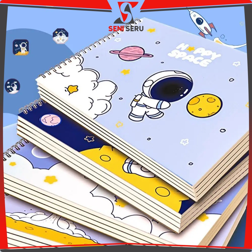 

Buku Menggambar Buku Sketsa Gambar Lukis / Buku Gambar A4 30 Lembar Drawing Book Buku Mewarnai Anak Balita Painting Book Seni Seru A62