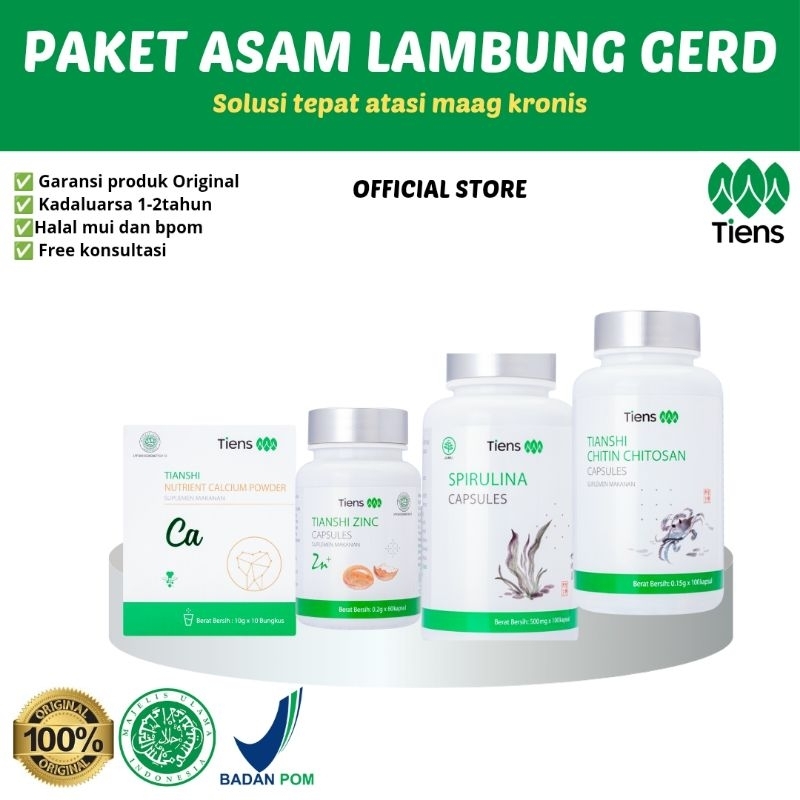 Obat Cina TCM lambung Gerd asam lambung