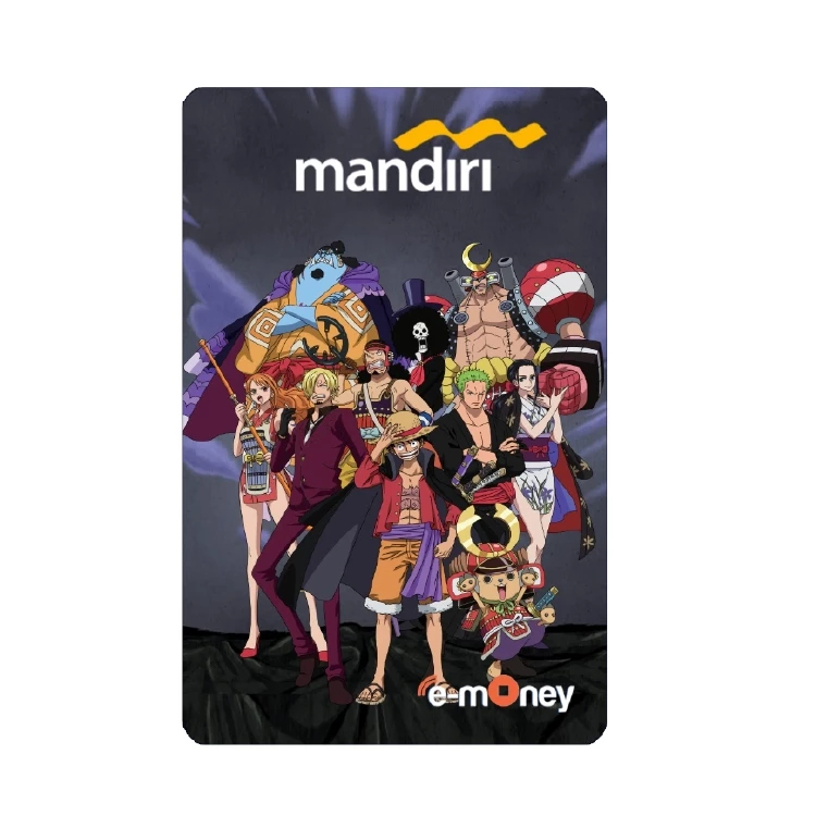 Kartu E toll / E money Mandiri One Piece Limited Edtion All Crew