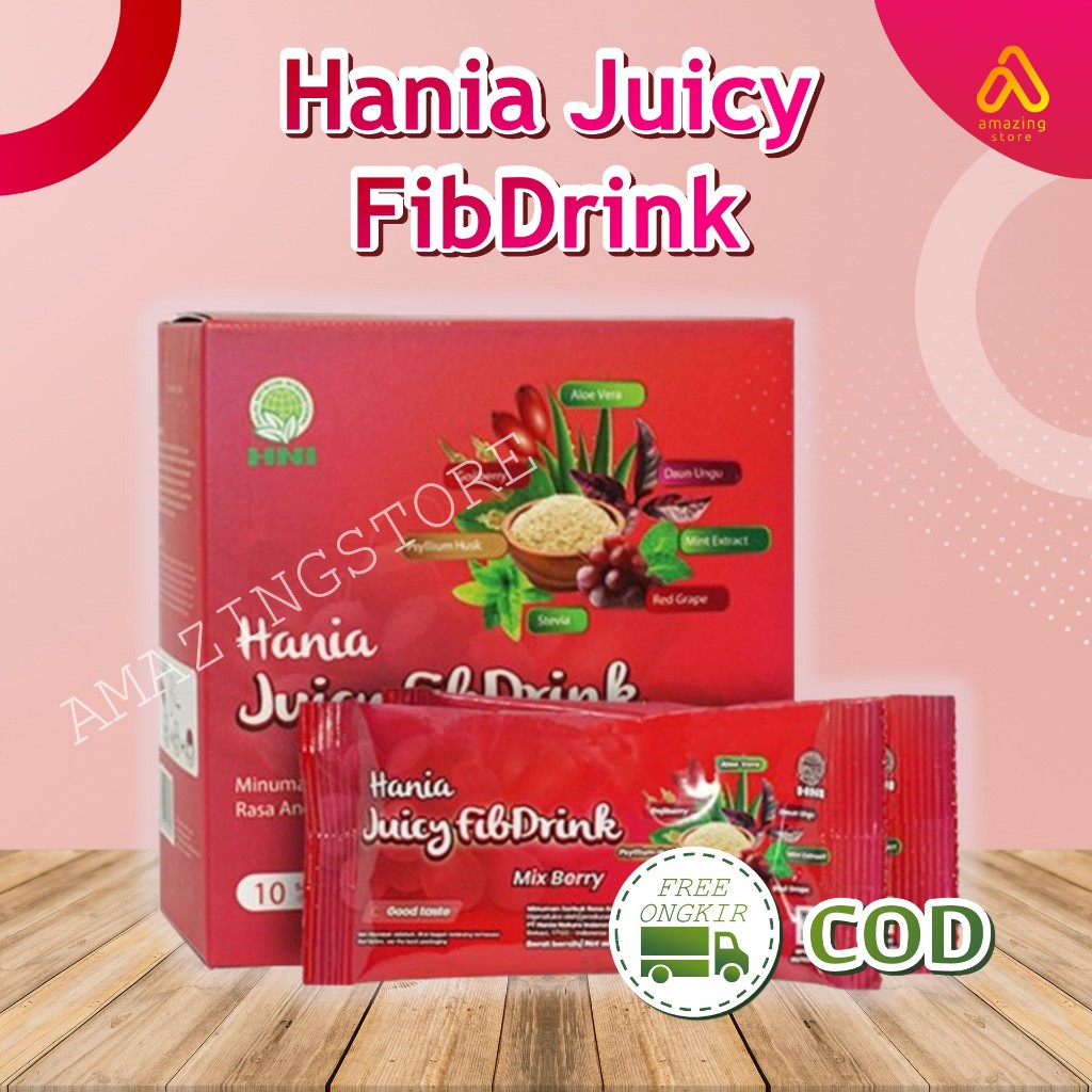 

Hania Juicy Fibdrink Mixberry HNI HPAI