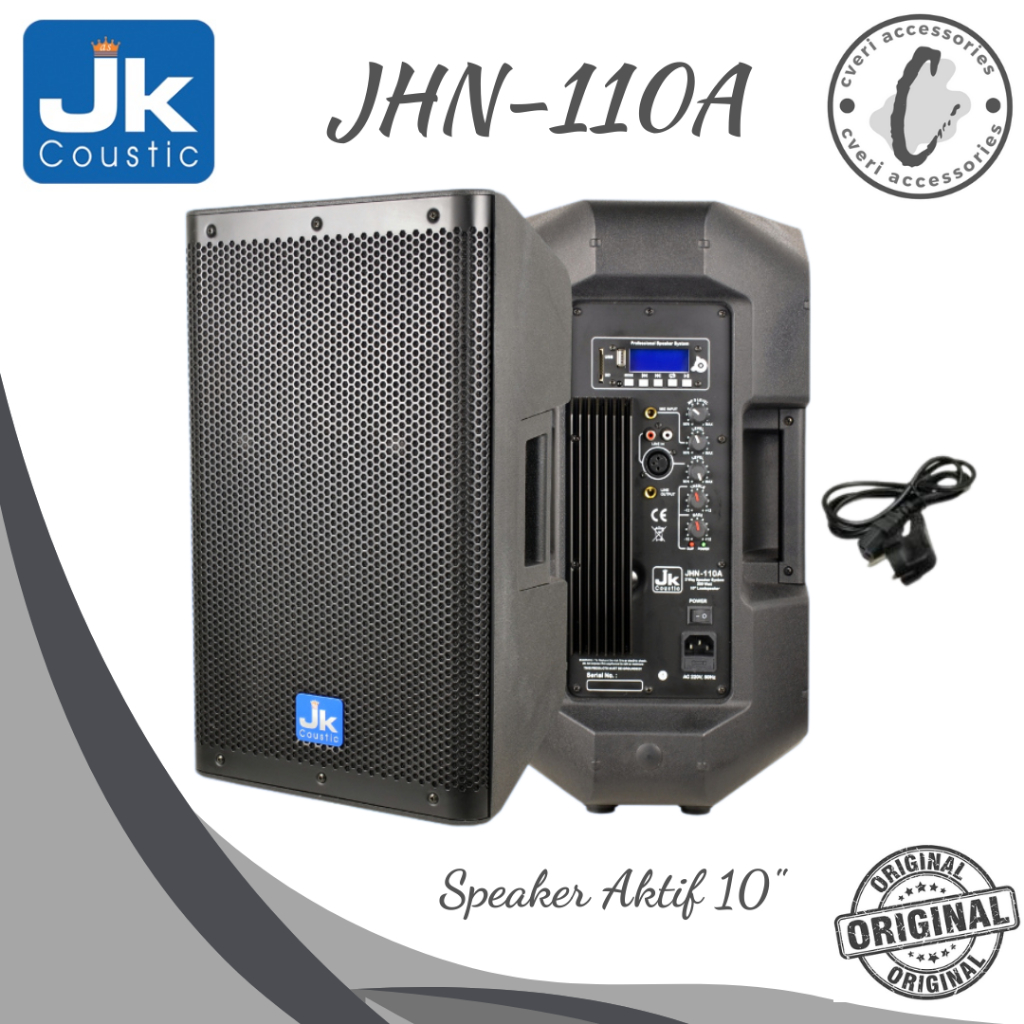 JK Coustic Speaker Aktif JHN110A 10-Inch Speaker Aktif JHN-110A