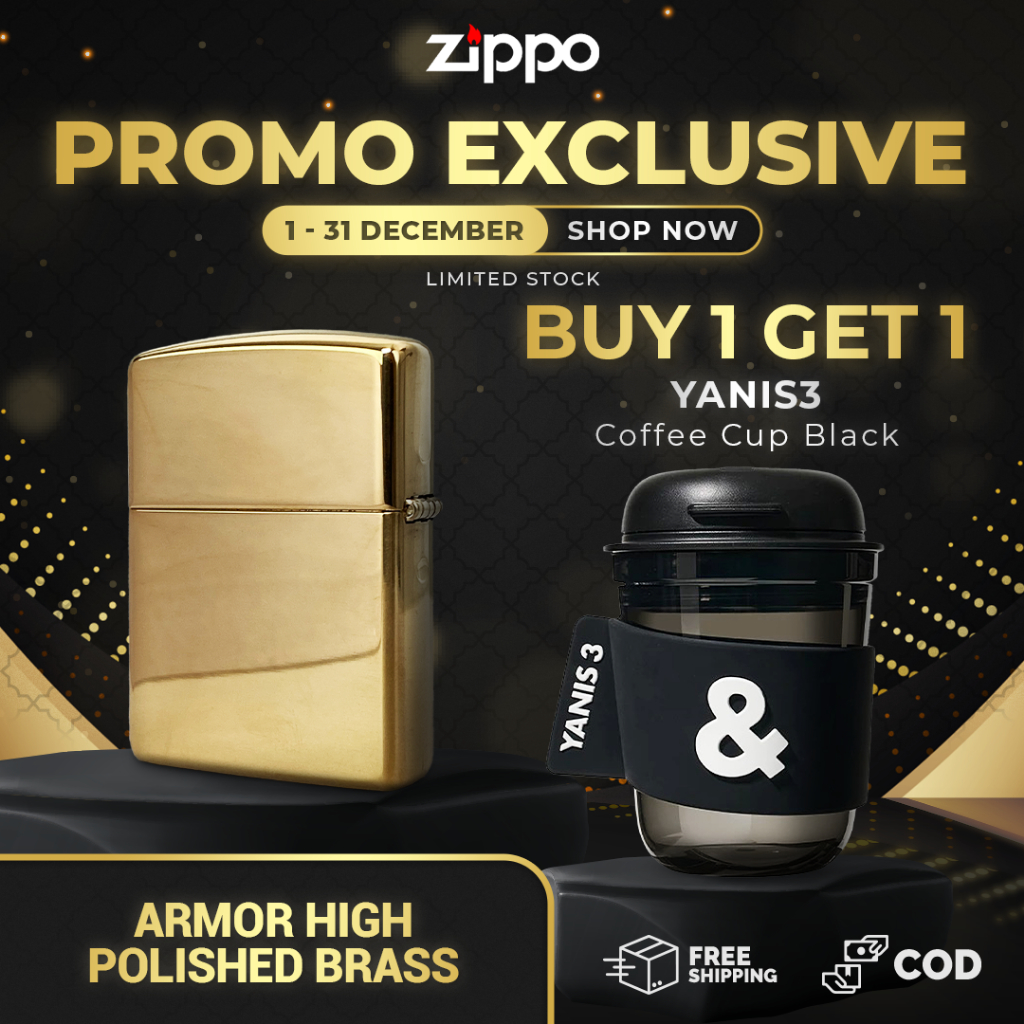 Korek Api Zippo Armor High Polished Brass - 169