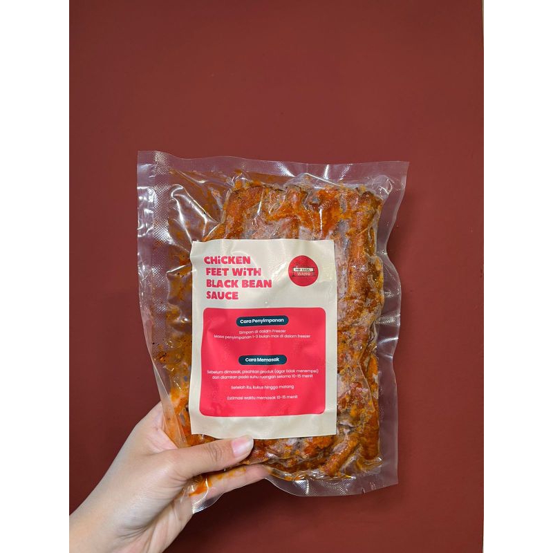 

Chicken Feet With Black Bean Sauce (Frozen)