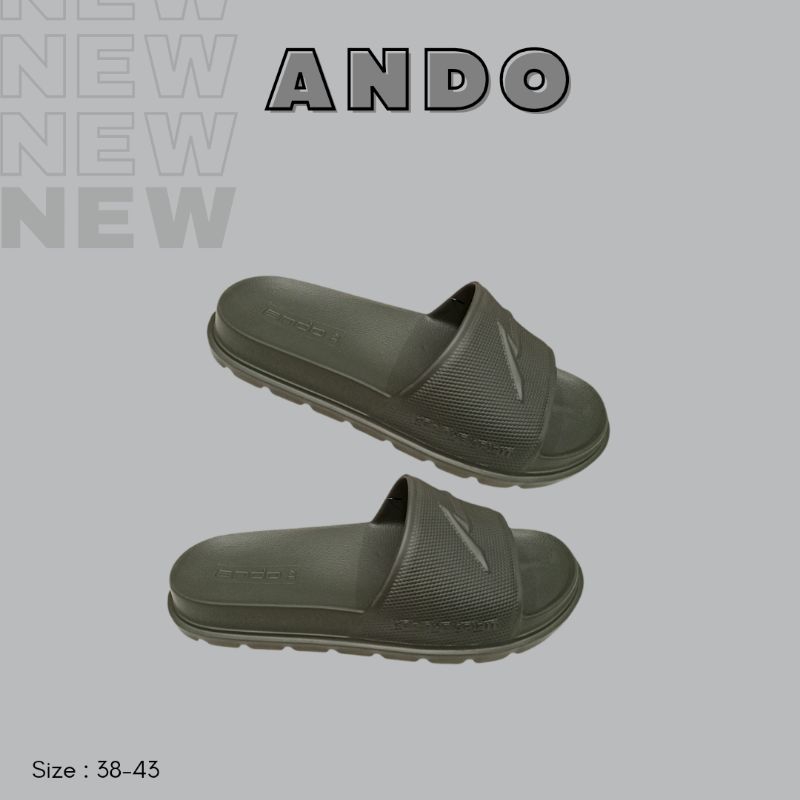 Sandal Ando Slop // Sandal Pria/Wanita // Ando Bravo 02