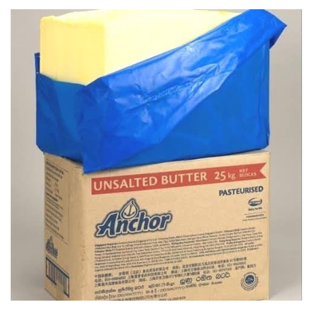 

ANCHOR Unsalted Butter 1 kg Repacked Mentega Wangi dan Enak