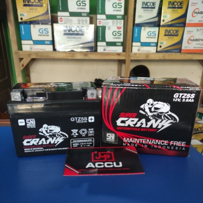 AKI SEPEDA MOTOR BEAT, VARIO 110, CRF dll. (crank)