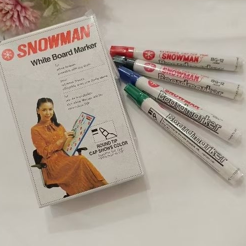 

Snowman White Board Marker BG-12