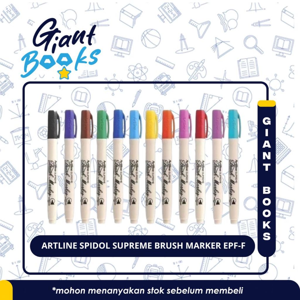 

ARTLINE SPIDOL SUPREME BRUSH MARKER EPF-F