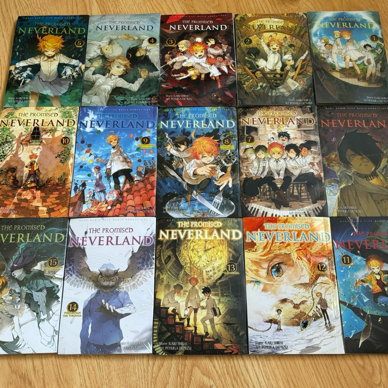 PRELOVED The Promised Neverland Comic (Indonesia)