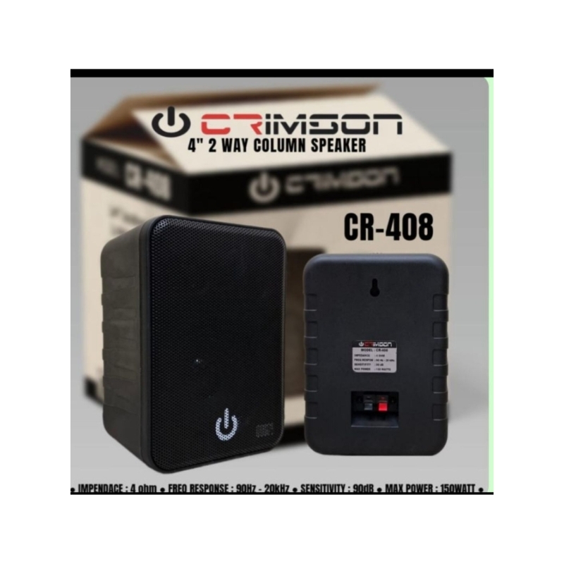 Speaker 4 inch Speaker pasif 4 inch CRIMSON CR 408
