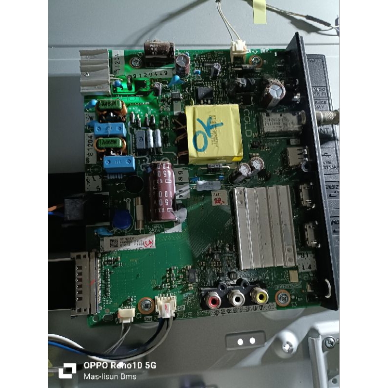 MAINBOARD MB SHARP 2T-C42BD1I - MESIN TV LED SHARP 2T-C42BD1I - MOTHERBOARD MB SHARP 2T-C42BD1I KOND