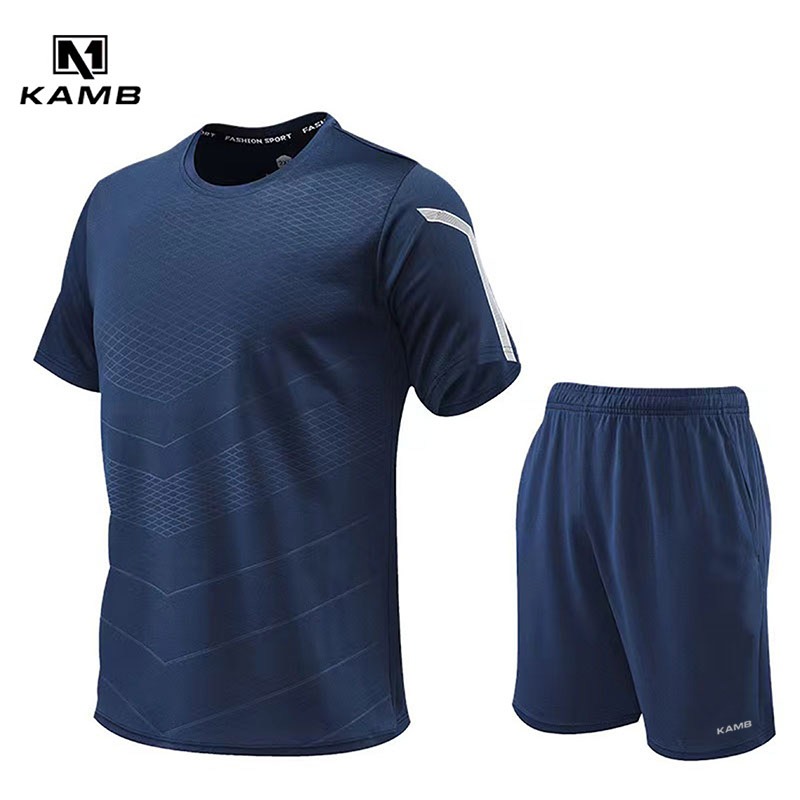 KAMB setelan baju badminton pria | baju olahraga pria
