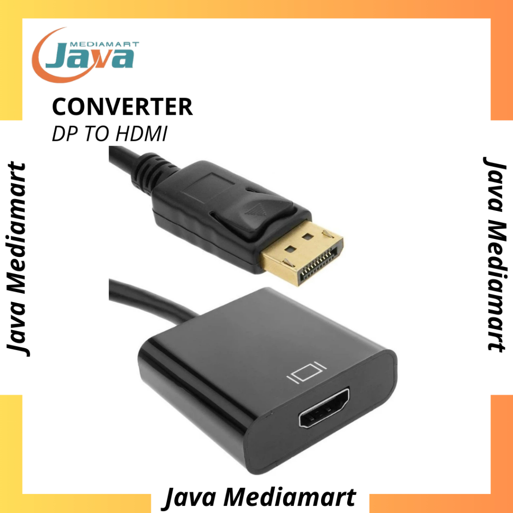 Converter Display Port to HDMI / Konektor Kabel Display Port ke HDMI