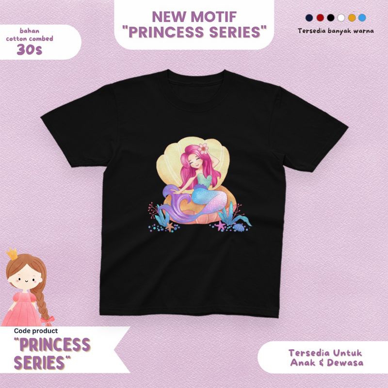 K - KAOS ANAK / DEWASA - PRINCESS - MERMAID - PUTRI DUYUNG