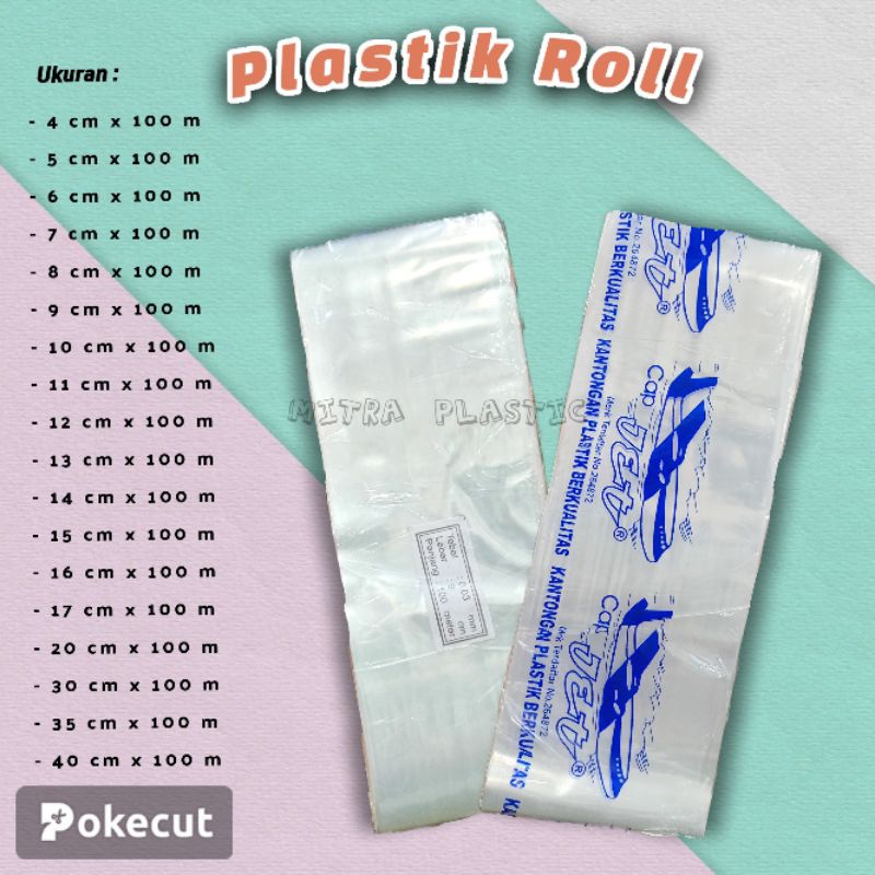 Plastik PP roll merk Jet