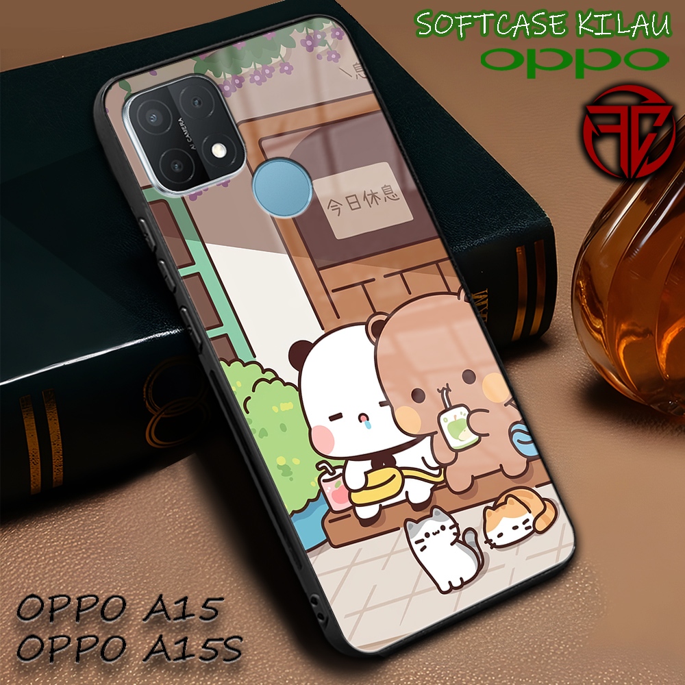 [AM53] Softcase Kilau Oppo A15 | Oppo A15s | Casing Kaca Mika | Kesing Keren Aesthetic [ Cute ] | Pe