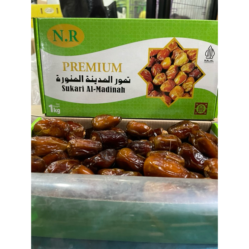 

kurma madu NR/almadinah sukri jumbo 1kg