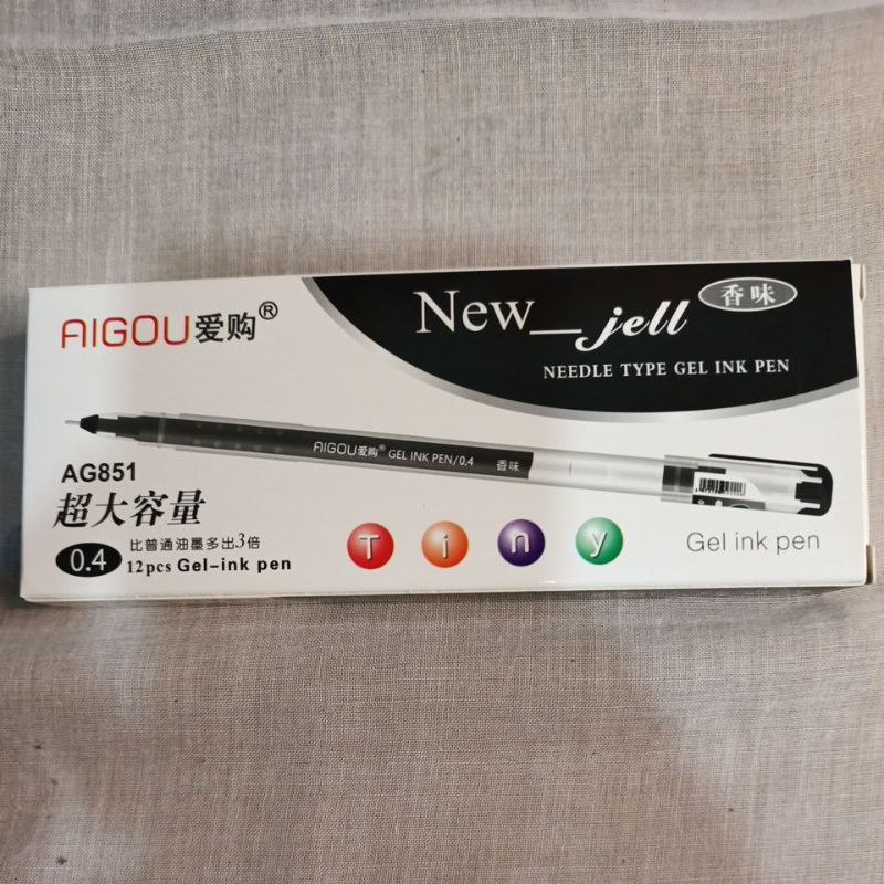 

Pen New Gel 0.4 per Box isi 12 pcs