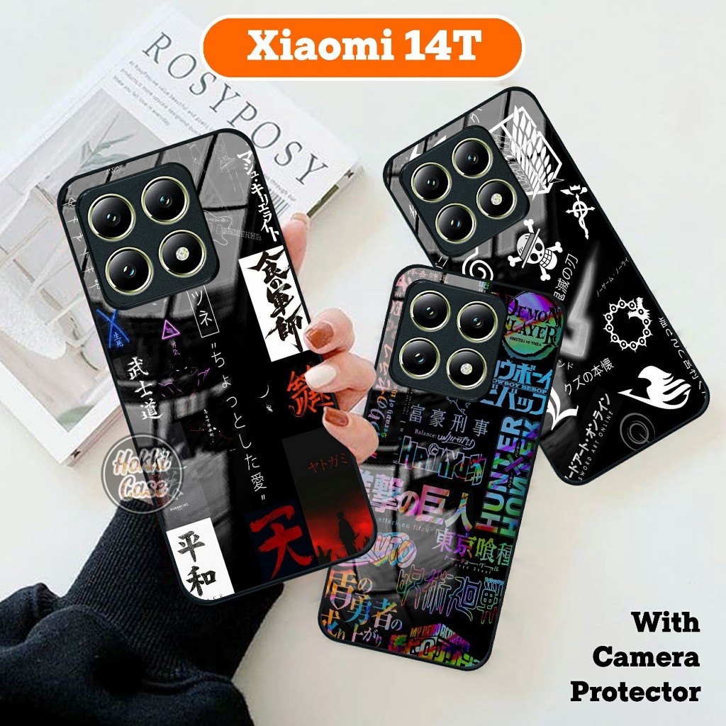 Case Xiaomi 14T - Softcase Glass Xiaomi 14T Terbaru - Casing Xiaomi 14T - Silikon Xiaomi 14T [260H]