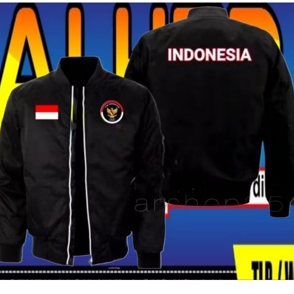 Jaket bordir Indonesia jaket seragam Indonesia jaket bordir Indonesia Jaket timnas Indonesia jaket s