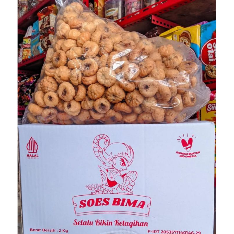 

soes coklat bima 2 kg grosir