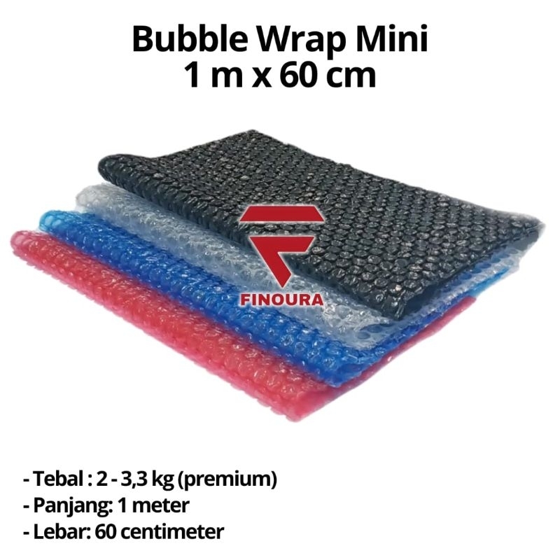 

Bubble Wrap Mini Ukuran 60 cm x 1 Meter