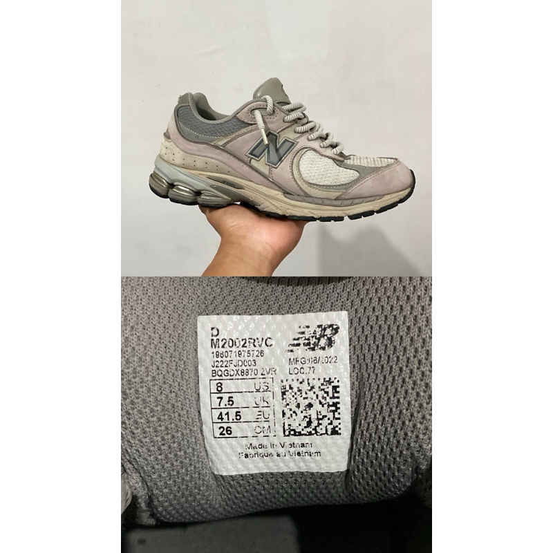 new balance 2002r pocket grey SECOND ORIGINAL GUARANTE