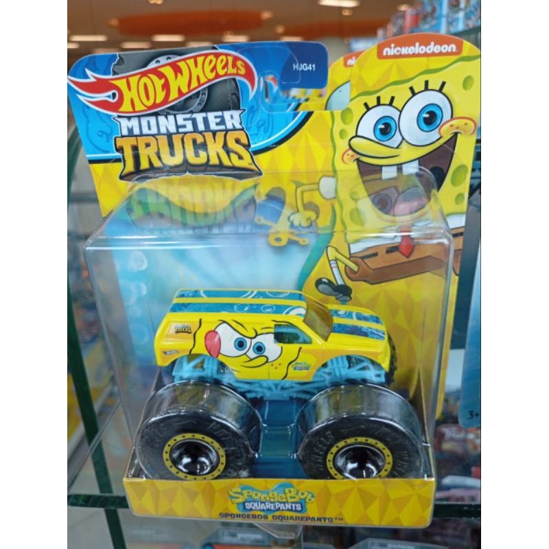 Hot Wheels Monster Trucks SpongeBob SquarePants Truck Sponge Bob Square Pants Patrick Squidward Plan