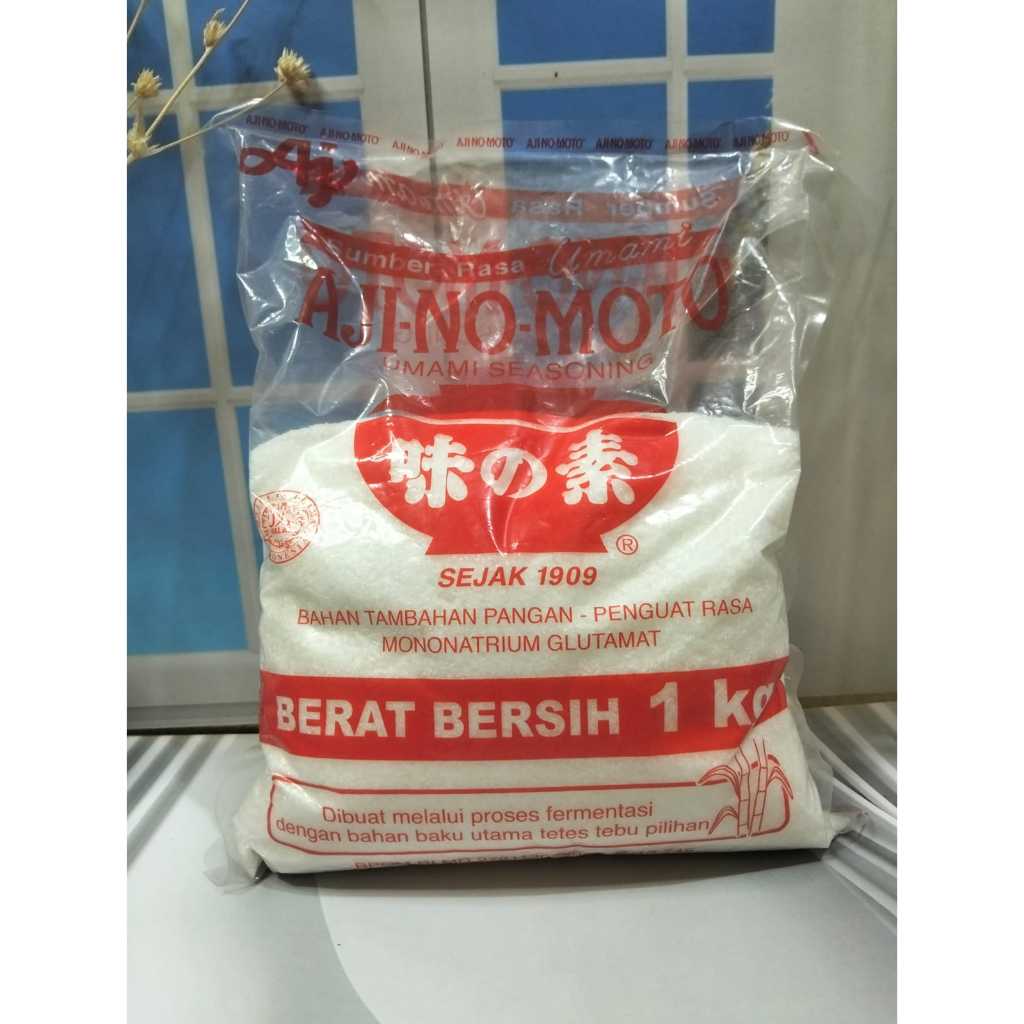 

AJI-NO-MOTO Penyedap Rasa MSG Ajinomoto 1Kg TERMURAH