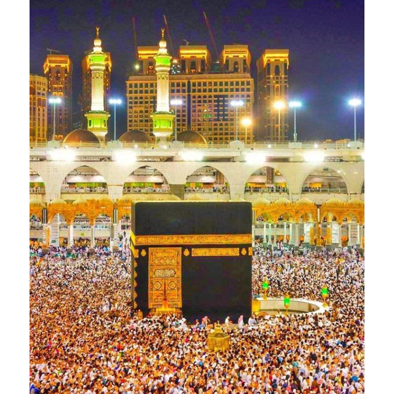hiasan dingding poster jumbo kabah 56