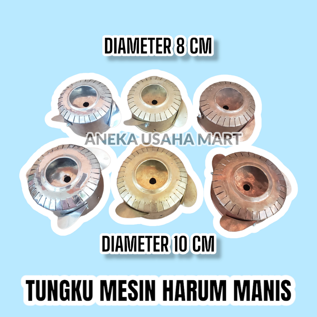 DIAMETER 8 CM TUNGKU STAINLES KUNINGAN TEMBAGA MESIN HARUM MANIS MURAH - TUNGKU MESIN HARUM MANIS