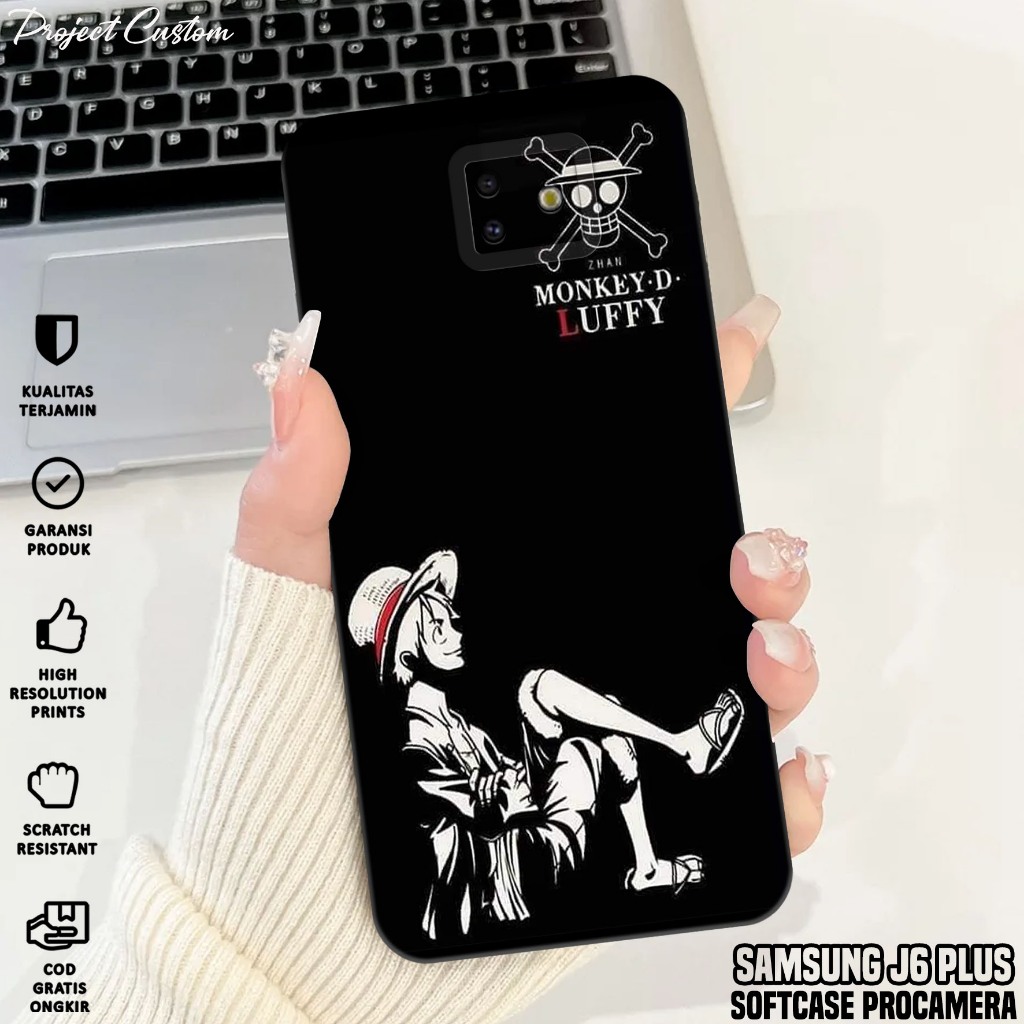 Softcase SAMSUNG J6 PLUS - Case Hp SAMSUNG J6 PLUS ( OP ) Silikon Hp SAMSUNG J6+ - Casing Hp SAMSUNG