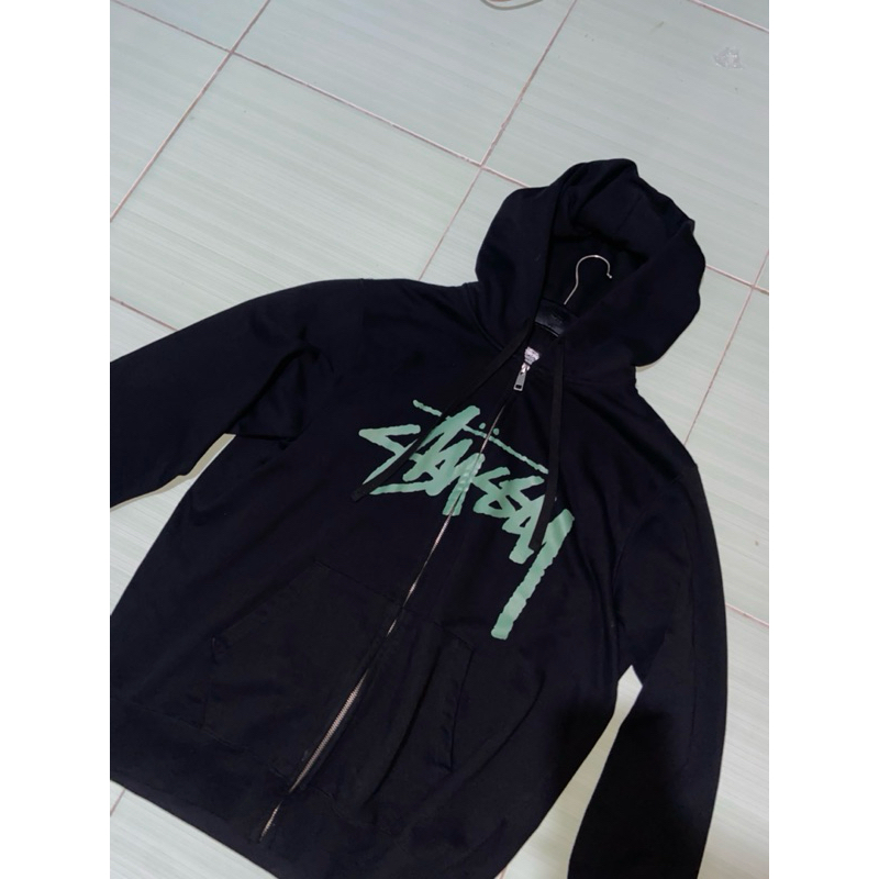 Stussy Venus Black Zip Up