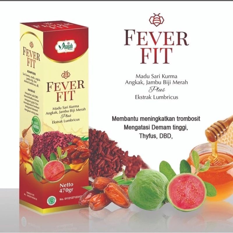 

Fever Fit Madu Sari Kurma Angkak Jambu Biji Merah