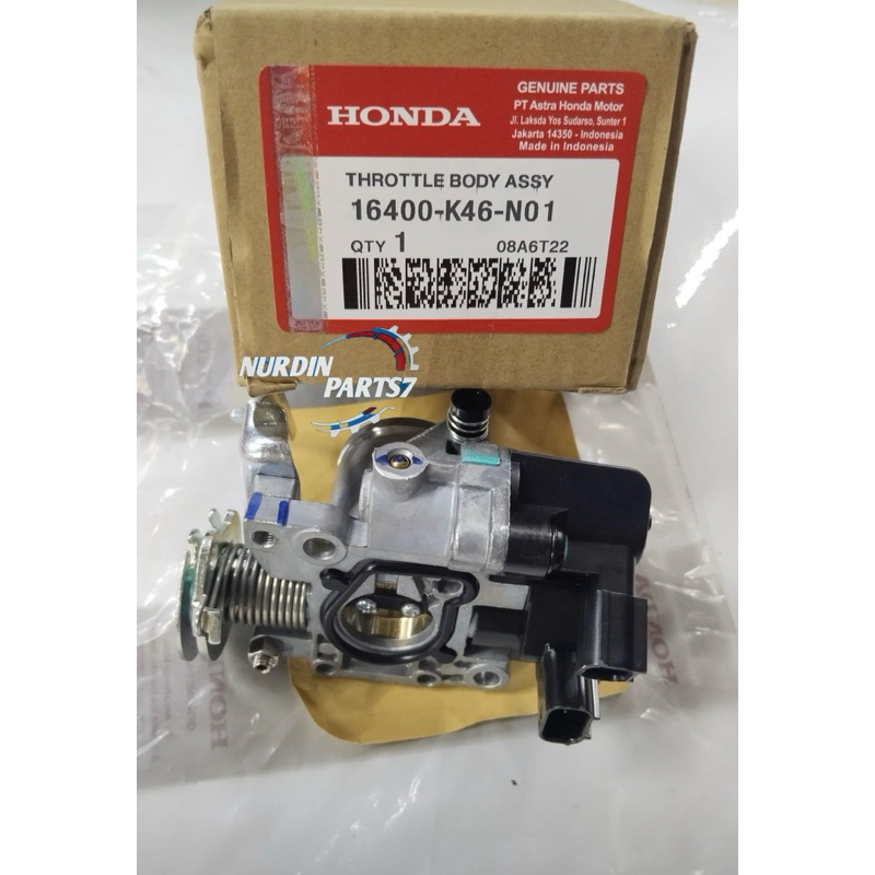 THROTTLE TROTOL BODY ASSY HONDA VARIO 110 ESP LED VARIO 110 FI SCOOPY ESP K46