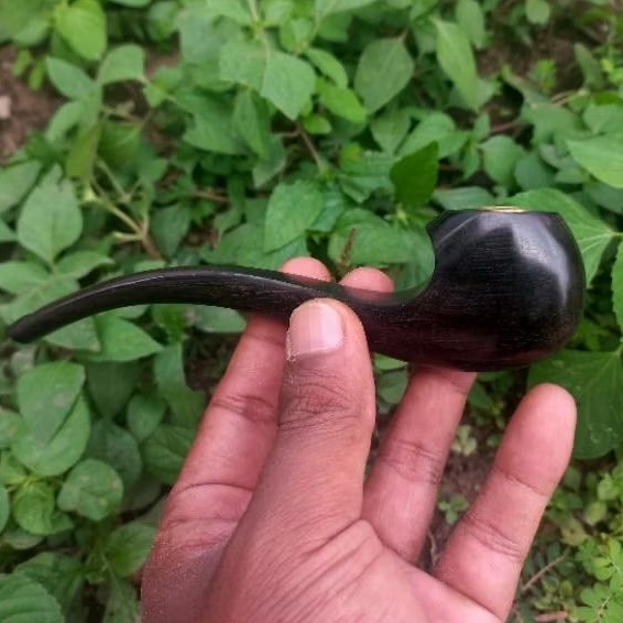 pipa once kayu galih kelor hitam asli original