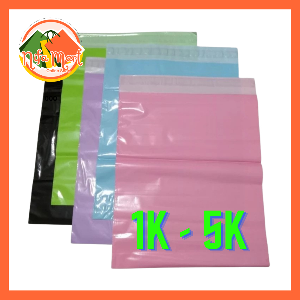 

Plastik Packing Polymailer Warna 1 Lapisan ( ECER )
