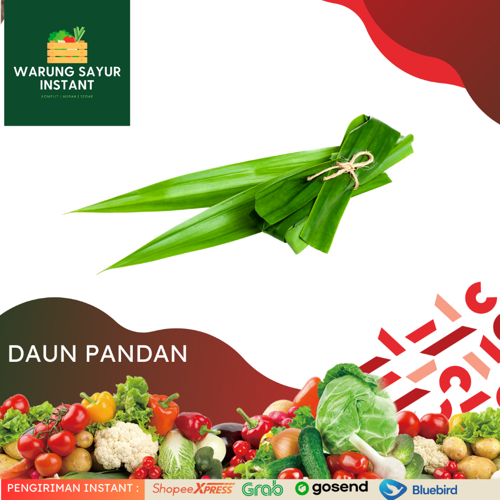 

Daun Pandan per ikat | Warung sayur instant